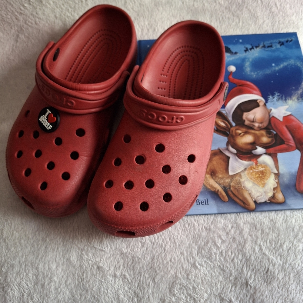CROCS Kids Red Sandals